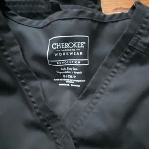 Womens Black Scrub Set